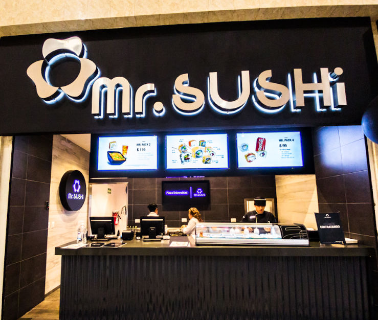 Letras 3d Mr Sushi